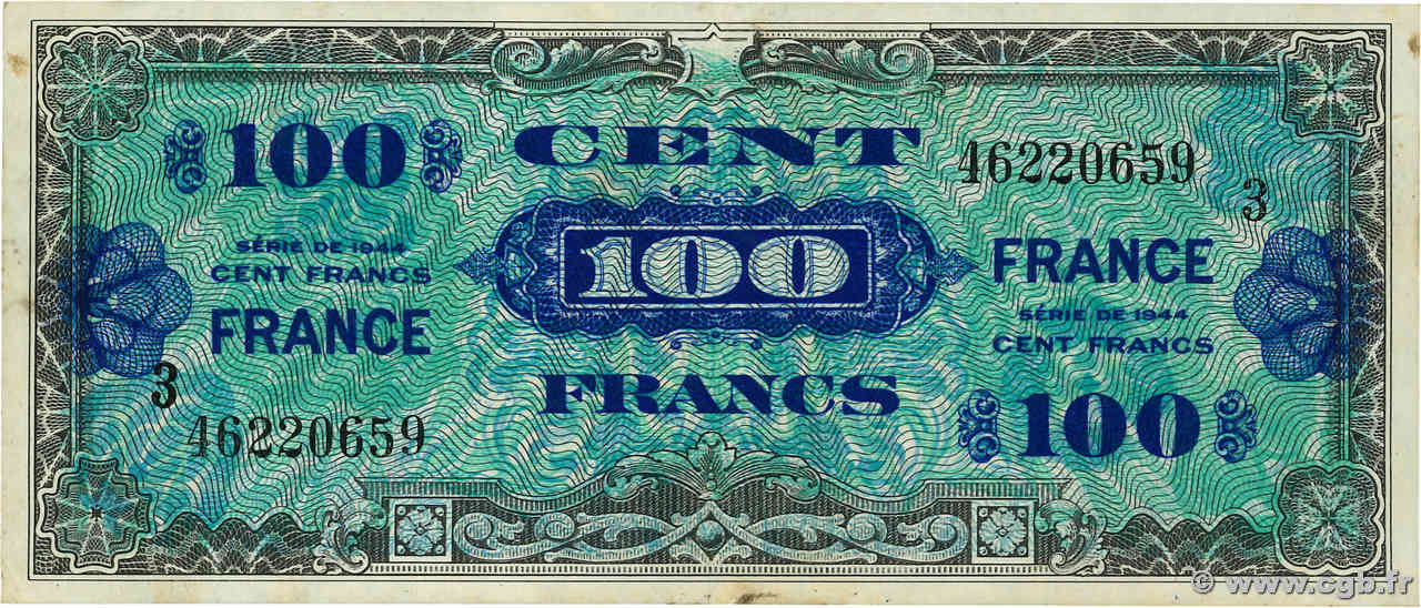100 Francs FRANCE FRANCE  1945 VF.25.03 TTB+