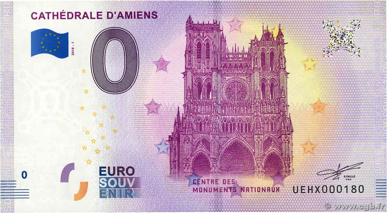 0 Euro FRANCE regionalism and miscellaneous  2018 P.- UNC