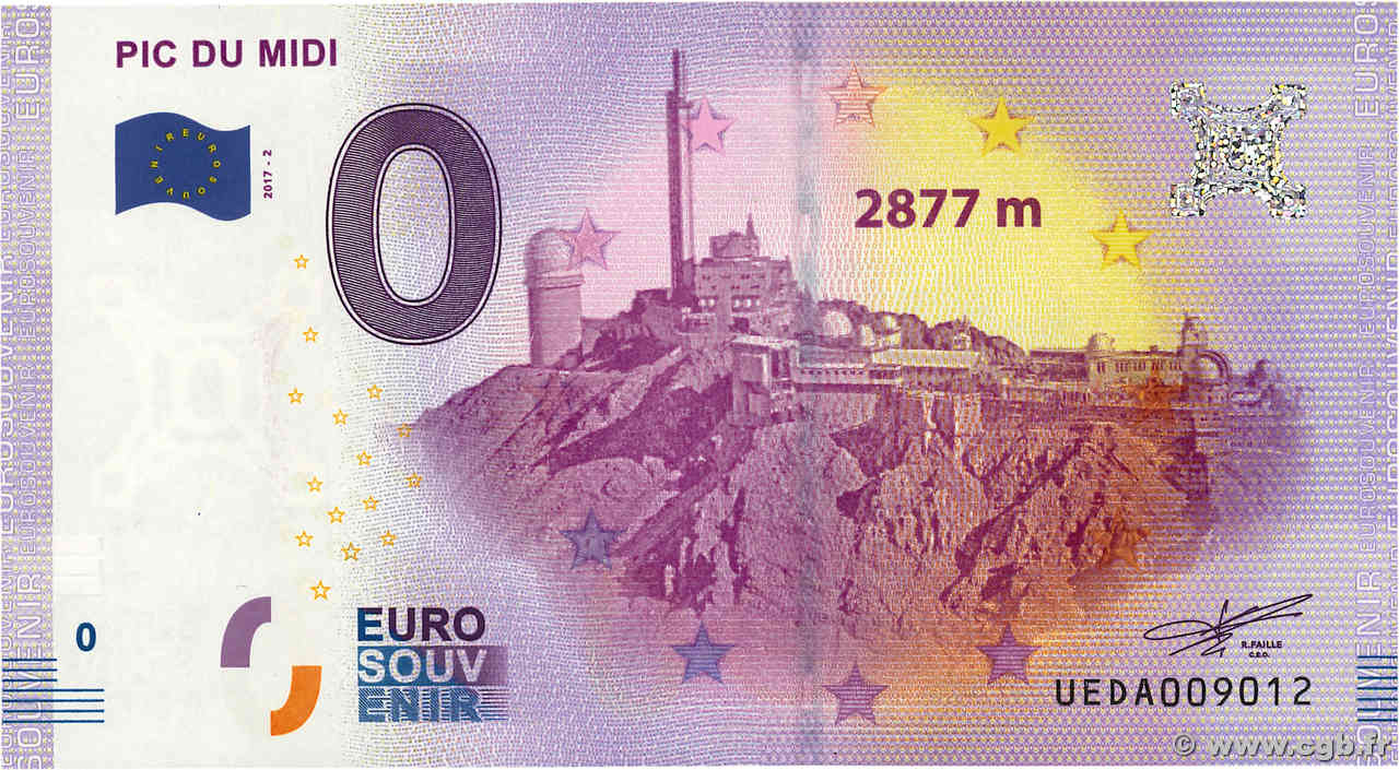 0 Euro FRANCE régionalisme et divers  2017 P.- NEUF