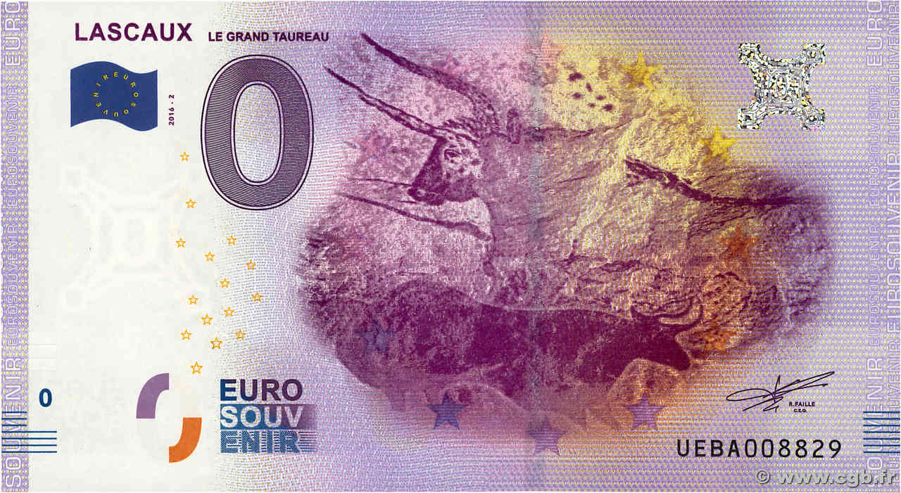 0 Euro FRANCE régionalisme et divers  2016 P.- NEUF