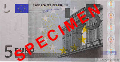 5 Euro EUROPE  2002 P.01u NEUF
