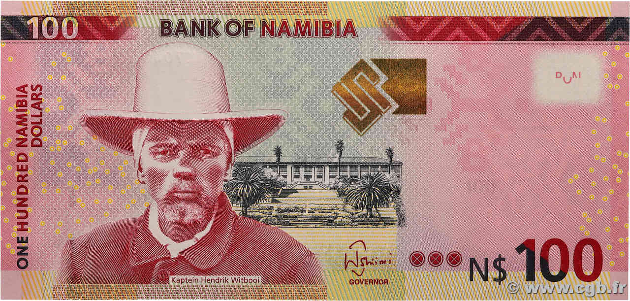 100 Namibia Dollars NAMIBIA  2018 P.14 UNC