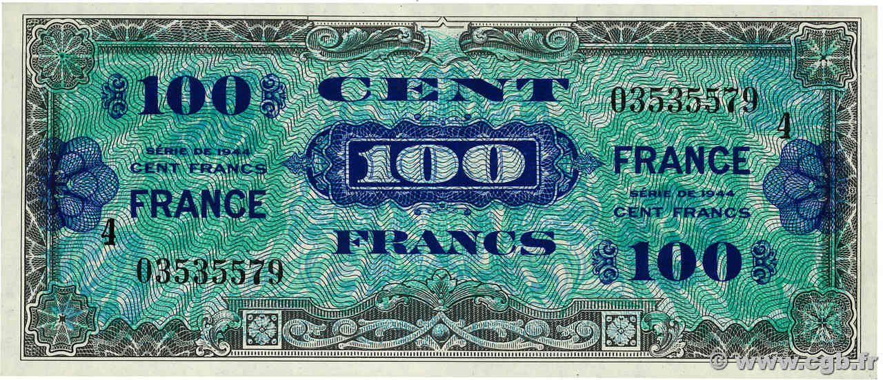 100 Francs FRANCE FRANCE  1945 VF.25.04 pr.NEUF