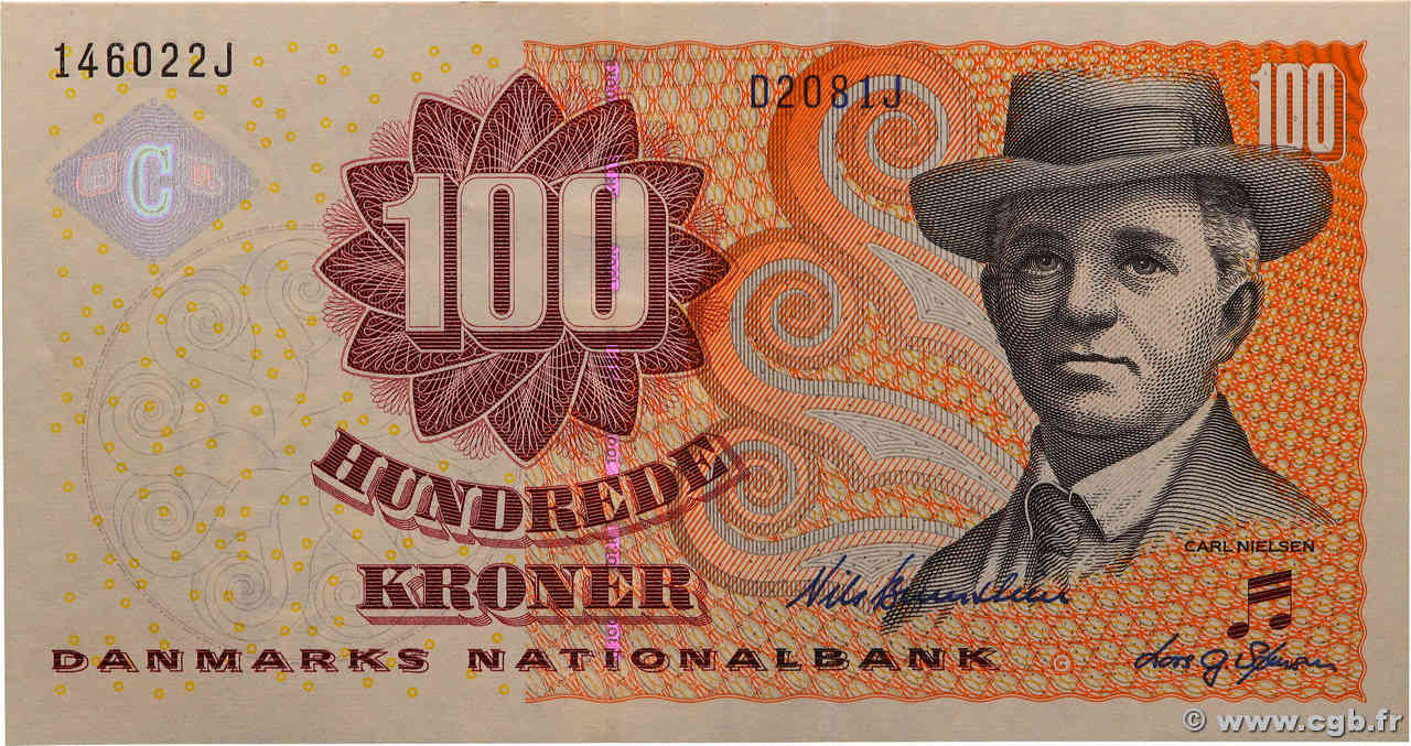 100 Kroner DANEMARK  2008 P.061i pr.NEUF