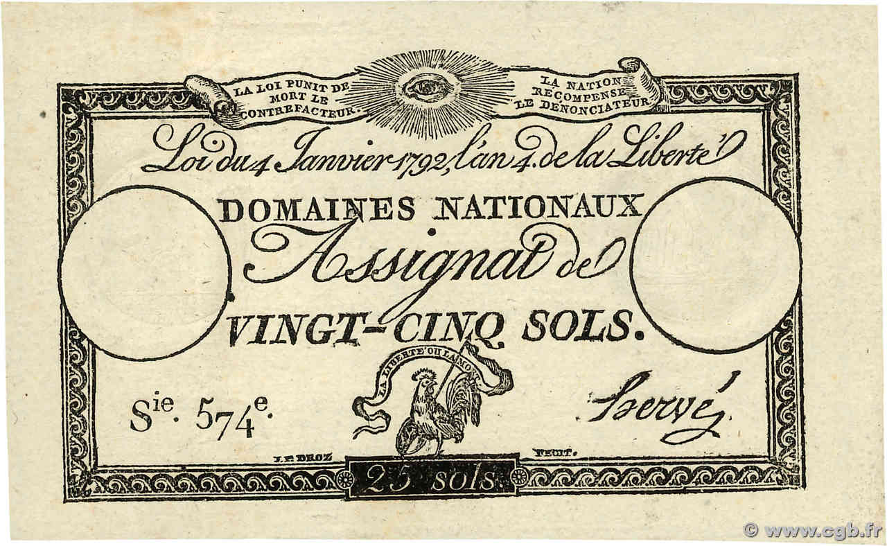 25 Sols FRANCIA  1792 Ass.25a EBC+