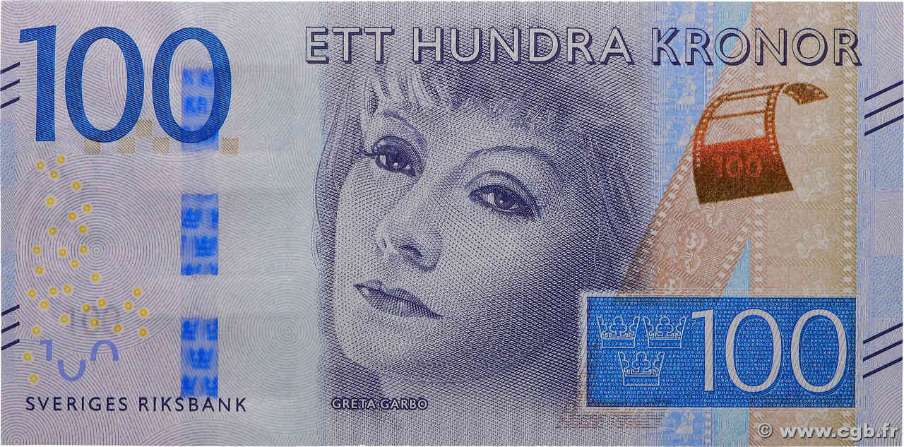 100 Kronor SUÈDE  2016 P.71b NEUF