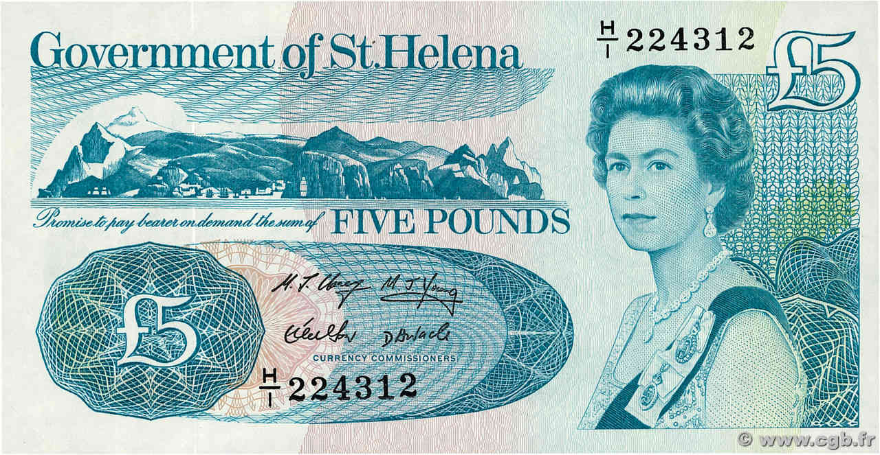 5 Pounds ST HELENA  1998 P.11a UNC