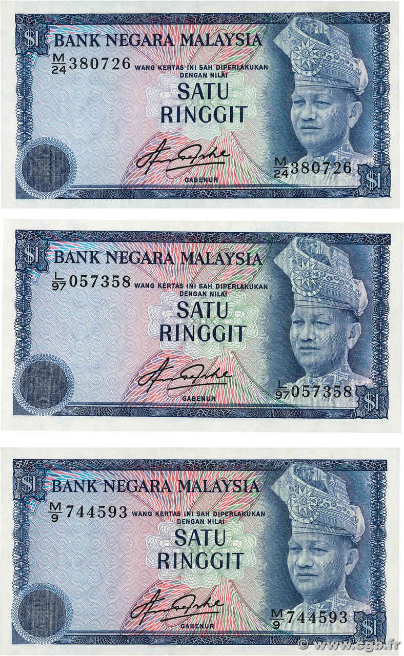 1 Ringitt Lot MALAYSIA  1981 P.13b UNC-