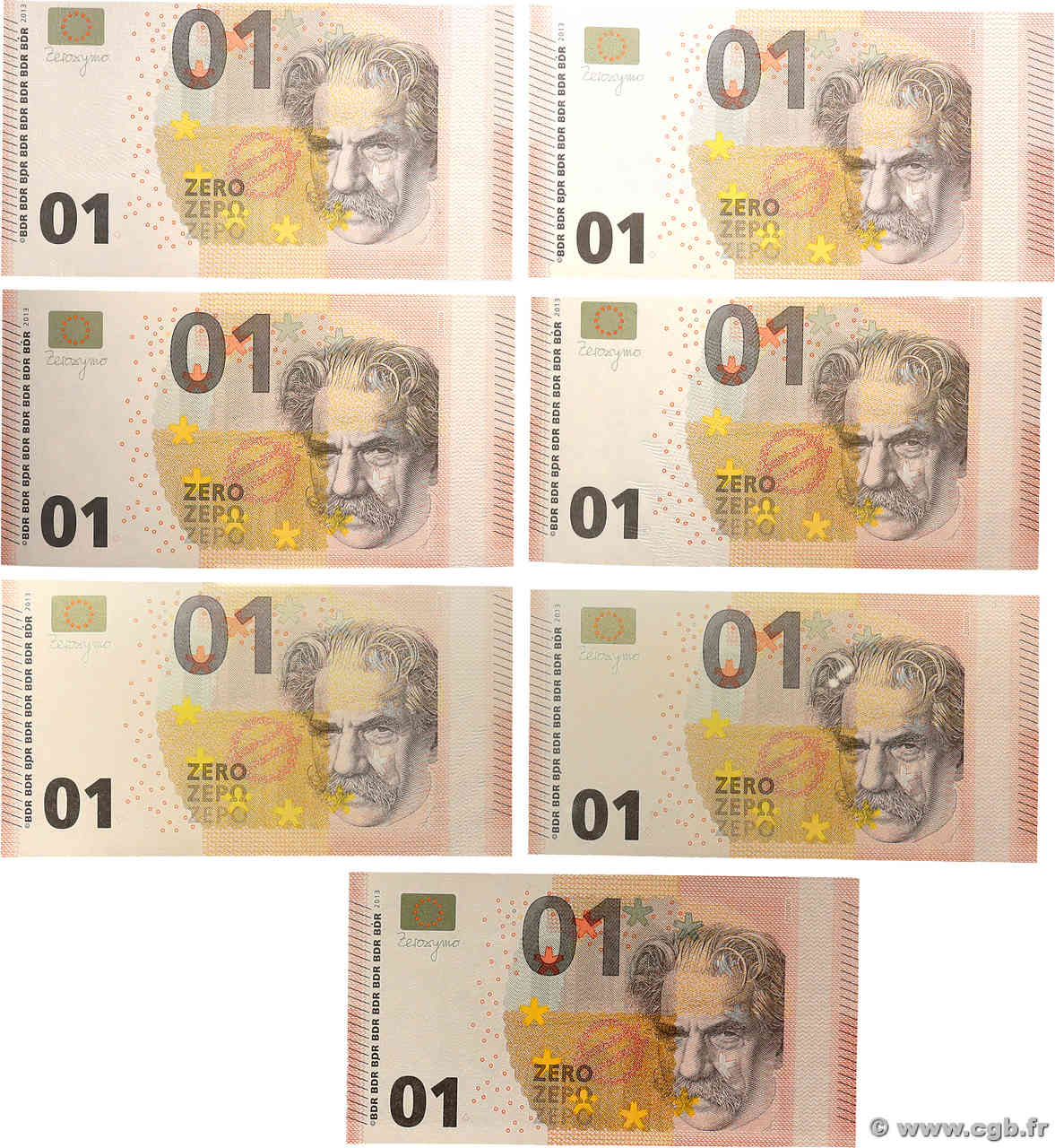 01 Euro Essai GERMAN FEDERAL REPUBLIC  2013 P.- ST