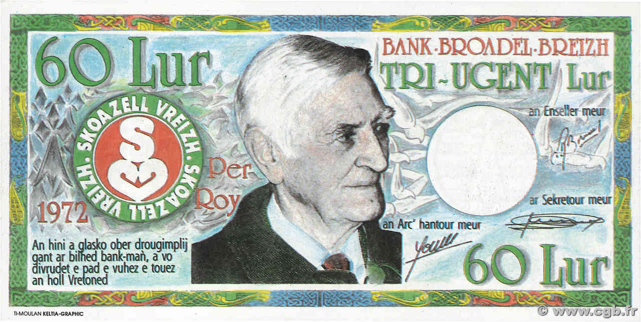 60 Lur FRANCE régionalisme et divers  1992  SPL+