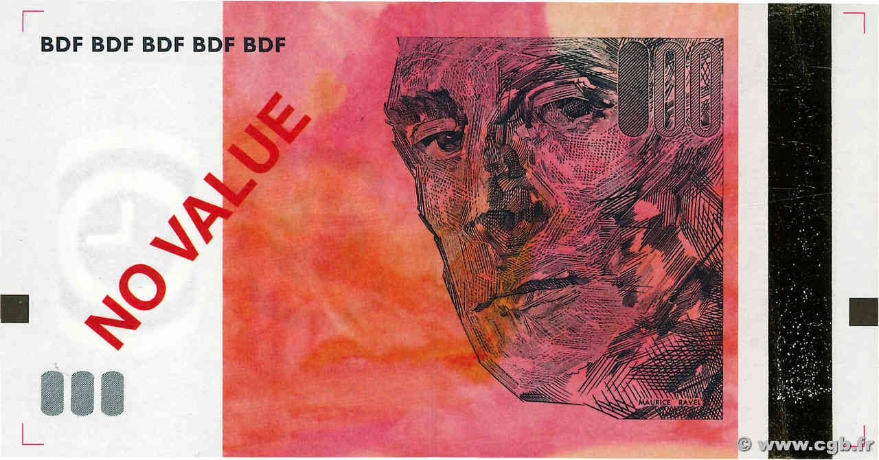 10 Euro type Ravel Échantillon EUROPA  2002  SC