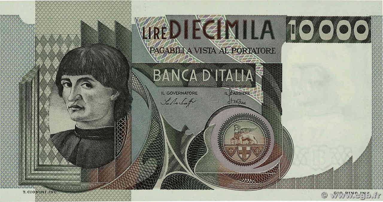 10000 Lire ITALIE  1978 P.106a SPL+