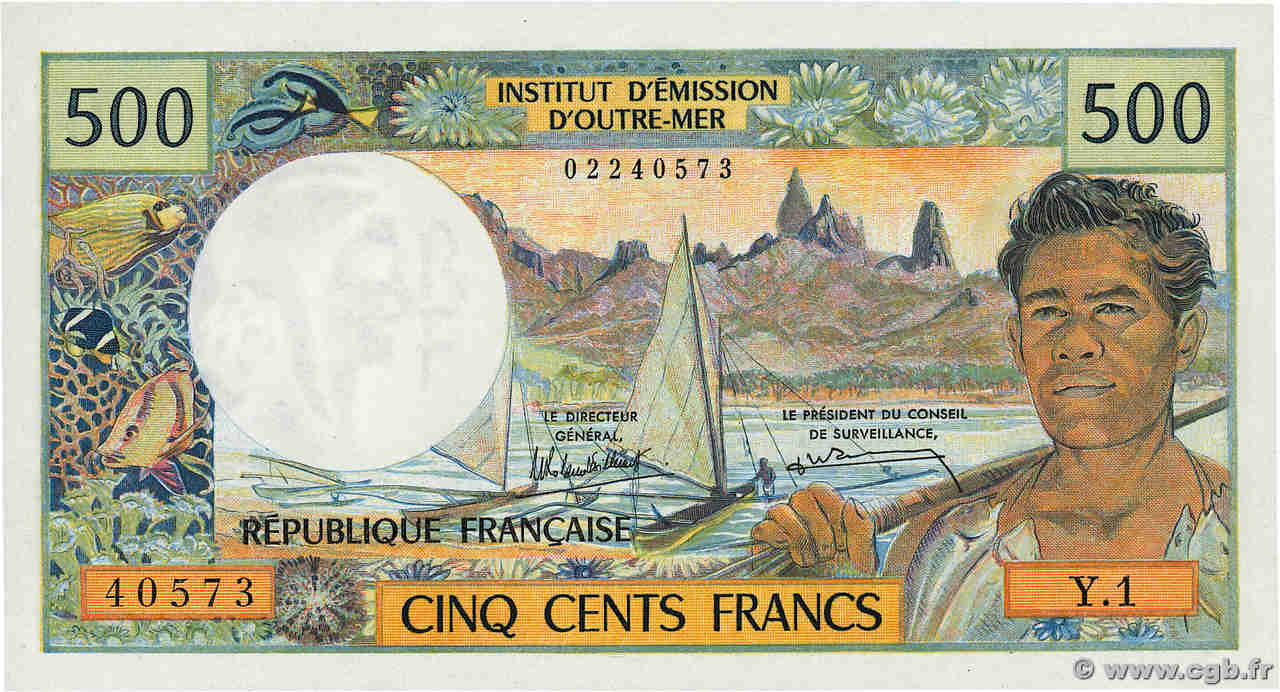 500 Francs NOUVELLE CALÉDONIE  1990 P.60e ST