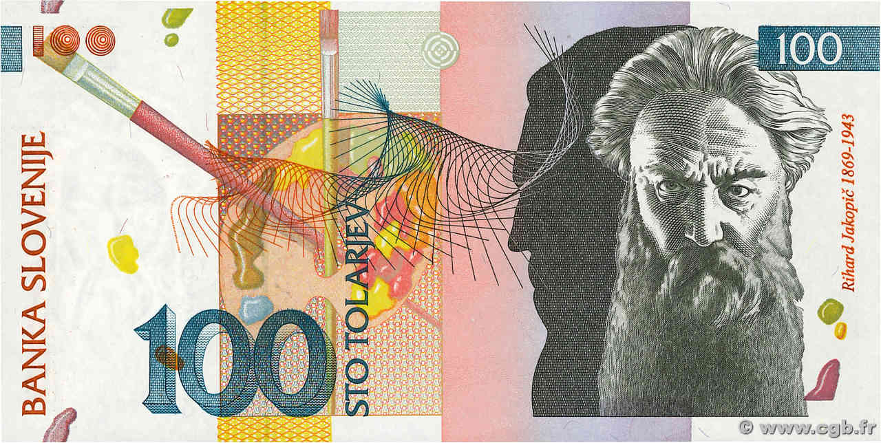 100 Tolarjev SLOVENIA  2003 P.31 FDC