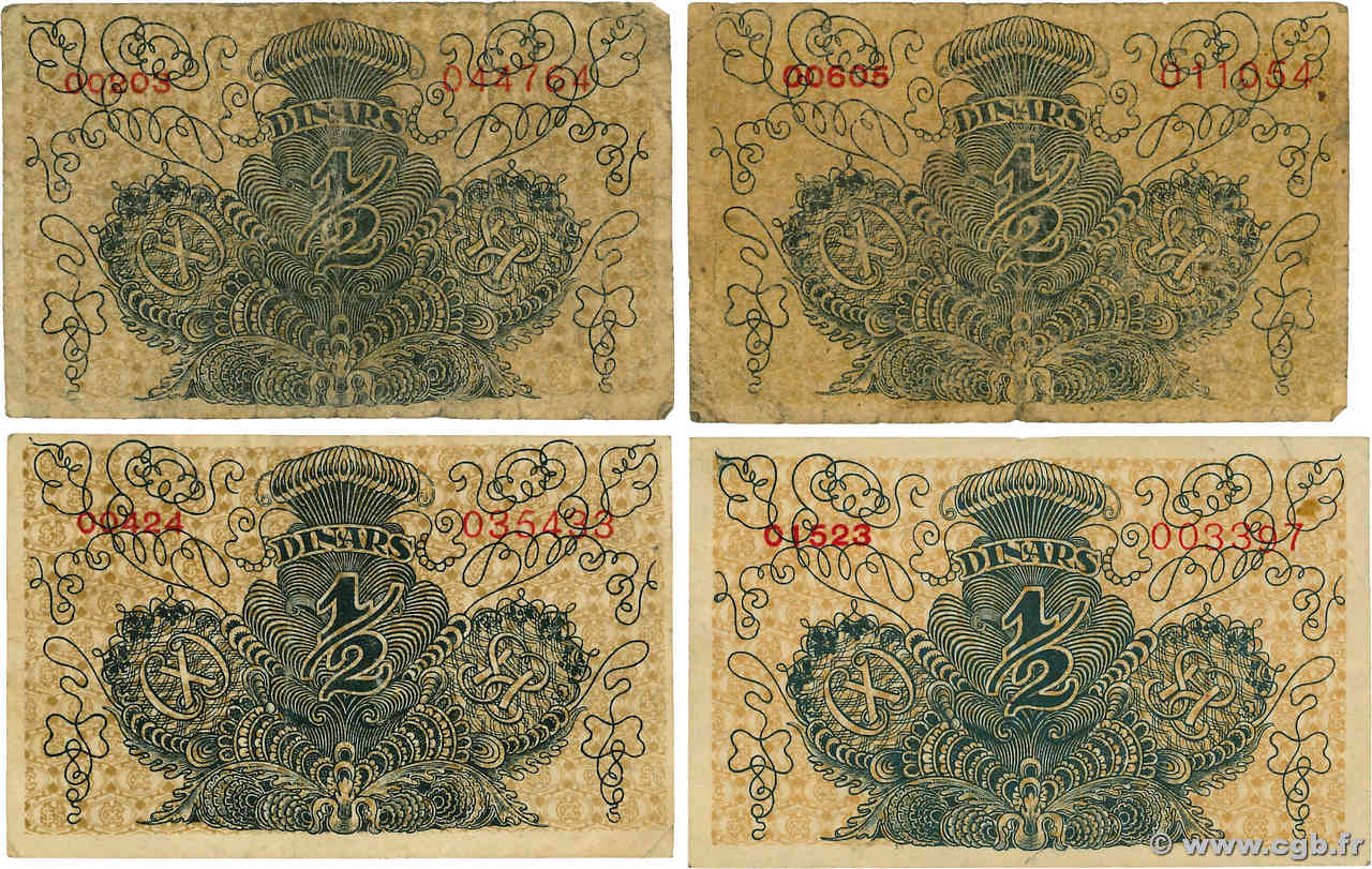 1/2 Dinar Lot JUGOSLAWIEN  1919 P.011 S