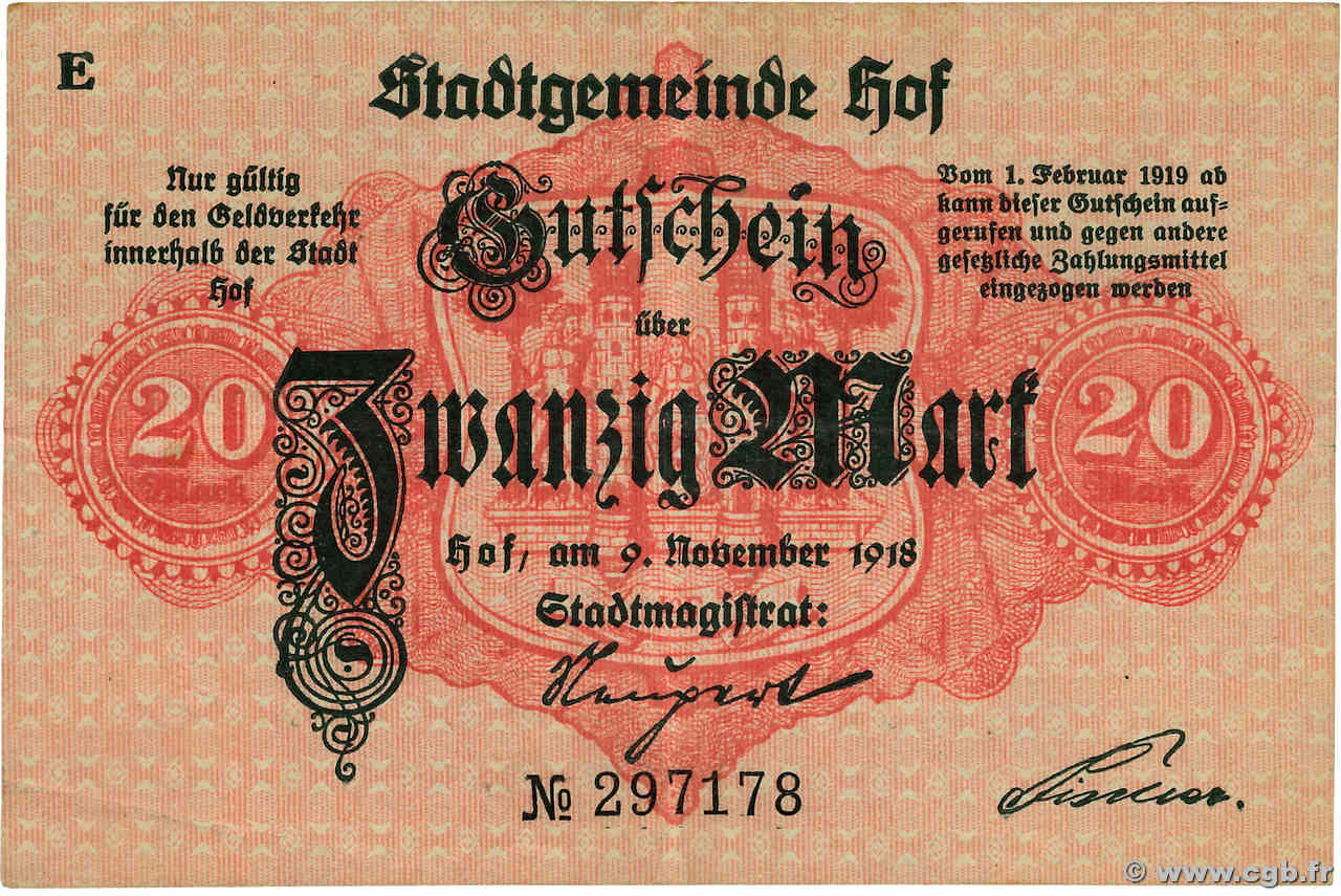 10 Mark AUSTRIA Hof 1918 P.- q.SPL