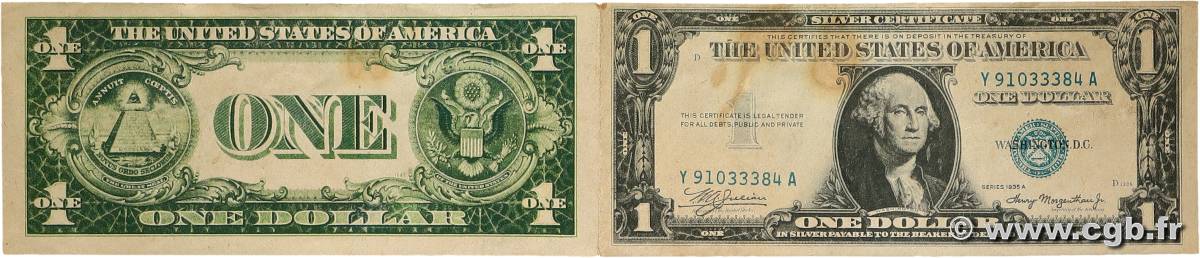 1 Dollar ESTADOS UNIDOS DE AMÉRICA  1940  MBC