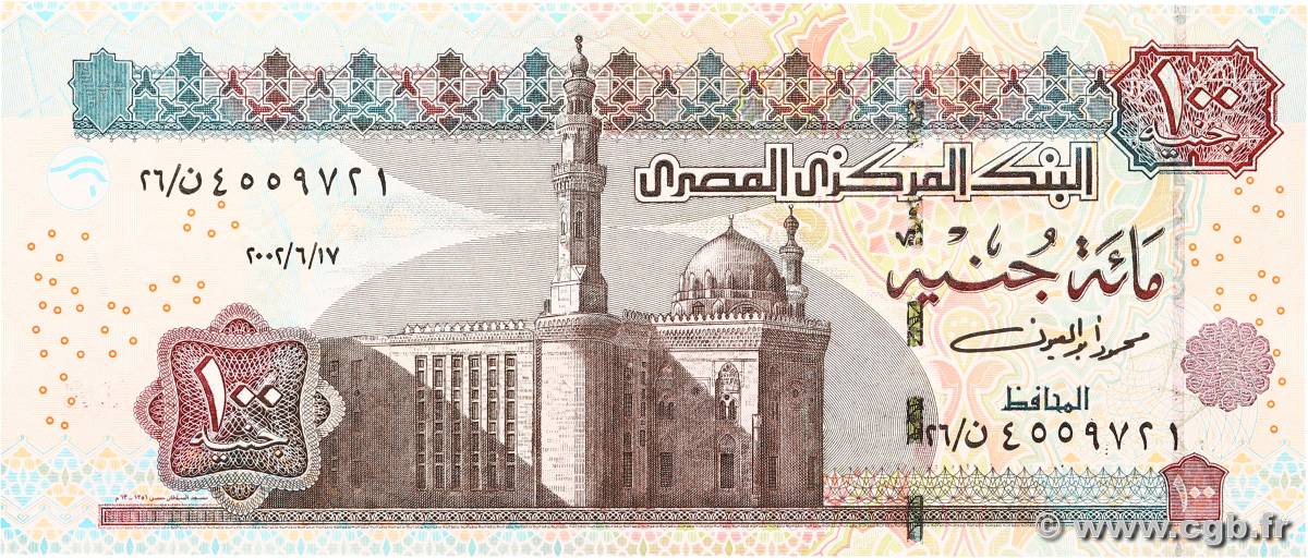 100 Pounds EGIPTO  2002 P.067c SC+