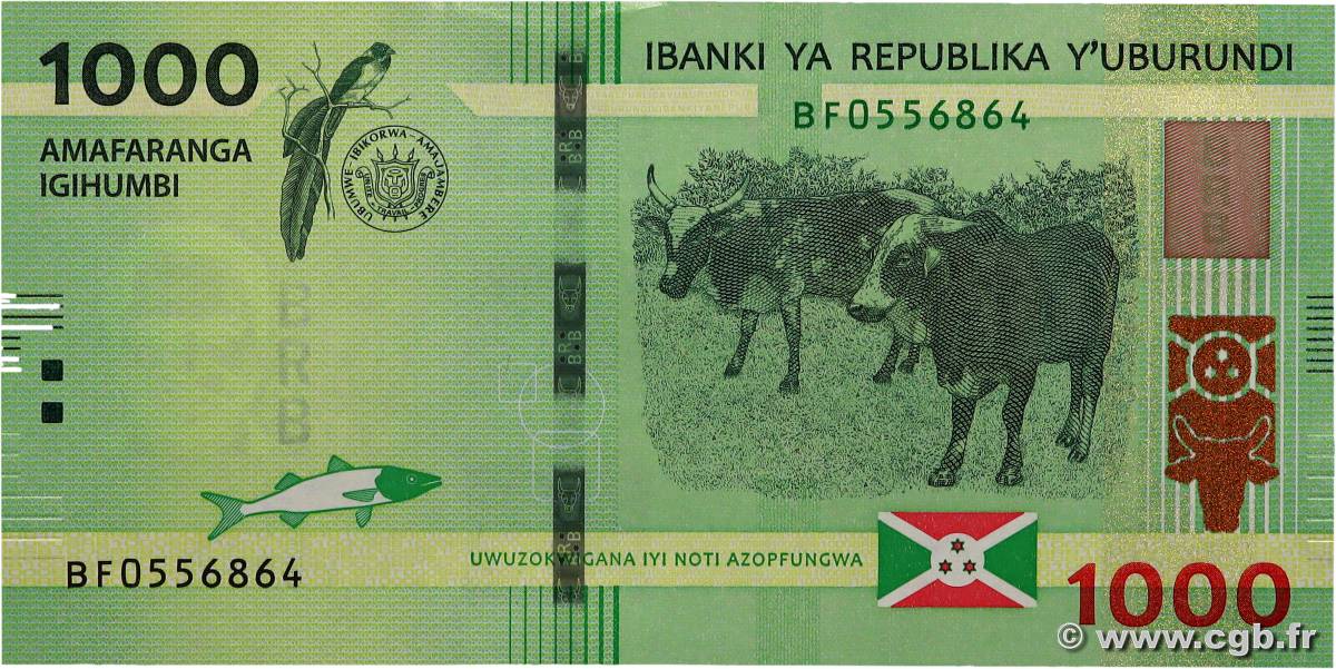 1000 Francs BURUNDI  2021 P.51 pr.NEUF