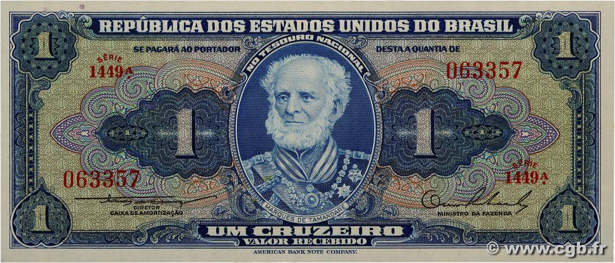 1 Cruzeiro BRAZIL  1958 P.150a UNC