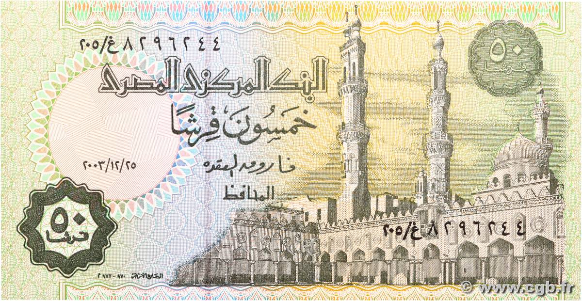 50 Piatres EGYPT  2003 P.062 UNC