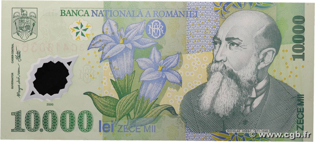 10000 Lei ROUMANIE  2000 P.112b SUP