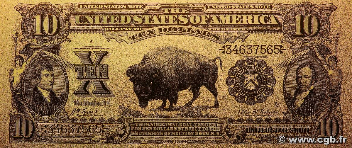 10 Dollars ÉTATS-UNIS D AMÉRIQUE  1901 P.(185) NEUF