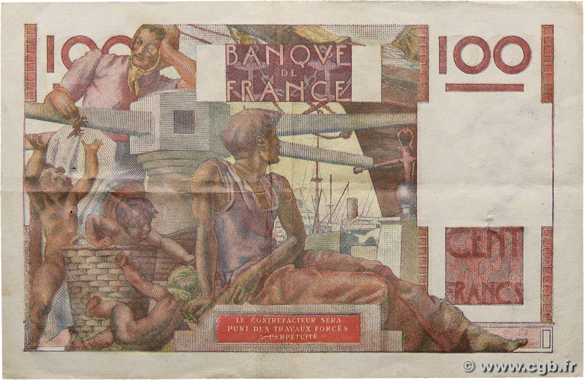 100 Francs JEUNE PAYSAN FRANCE  1950 F.28.25 VF+