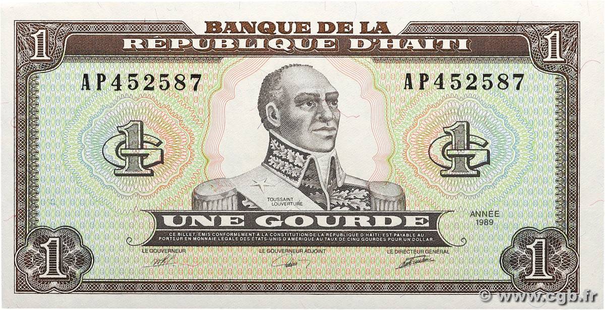 1 Gourde HAÏTI  1989 P.253a ST