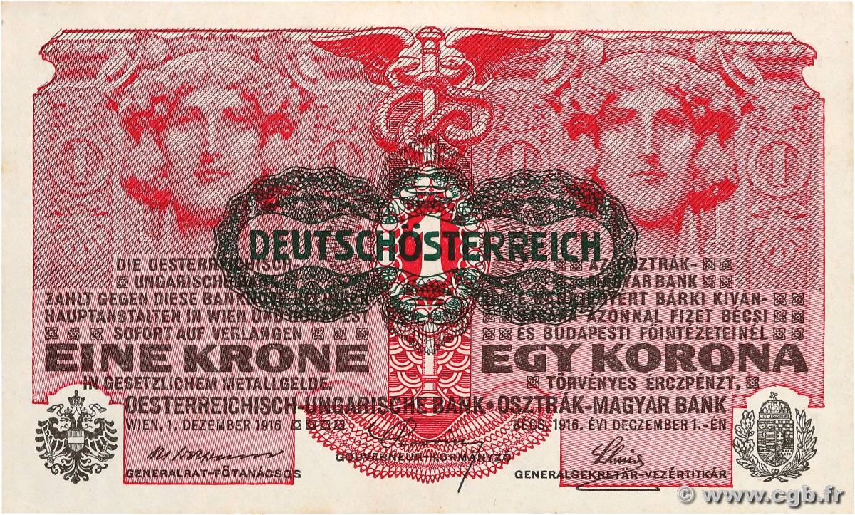 1 Krone AUTRICHE  1916 P.020 SPL