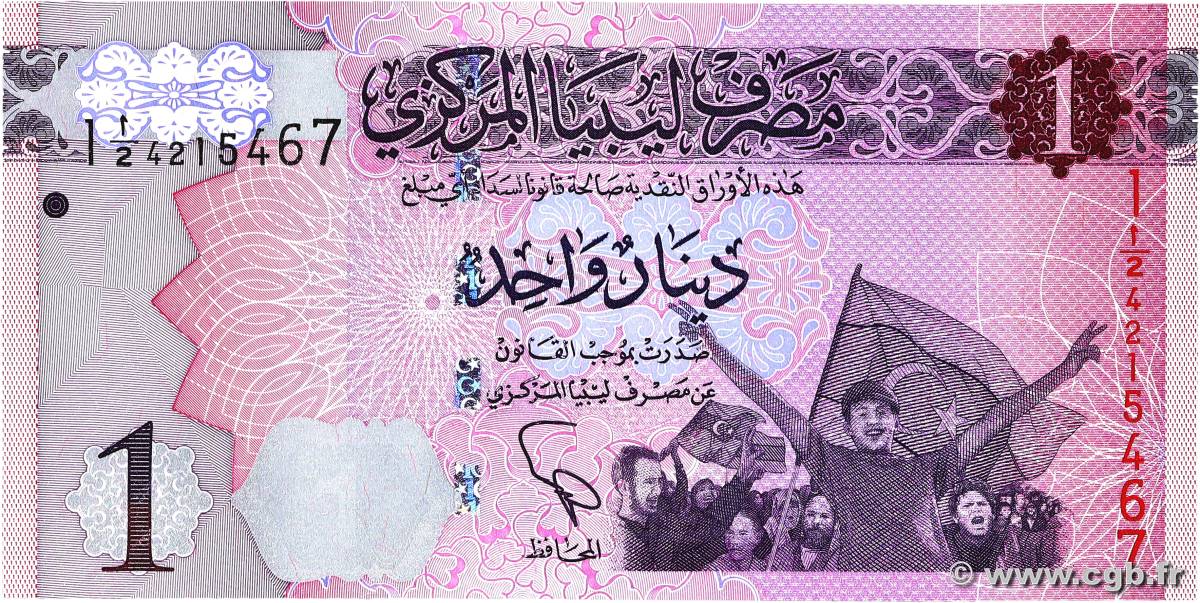 1 Dinar LIBYA  2013 P.76 UNC