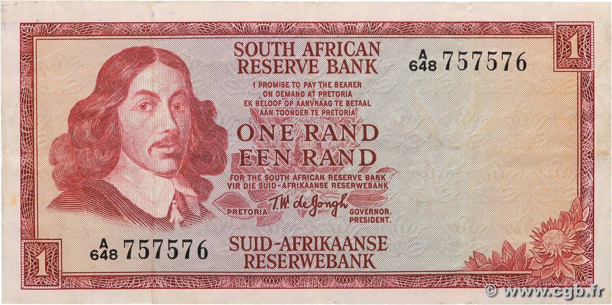 1 Rand SOUTH AFRICA  1967 P.109b VF