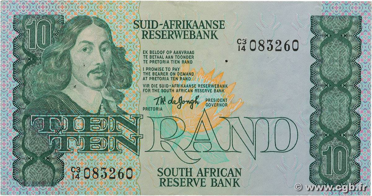 10 Rand SUDÁFRICA  1978 P.120a MBC