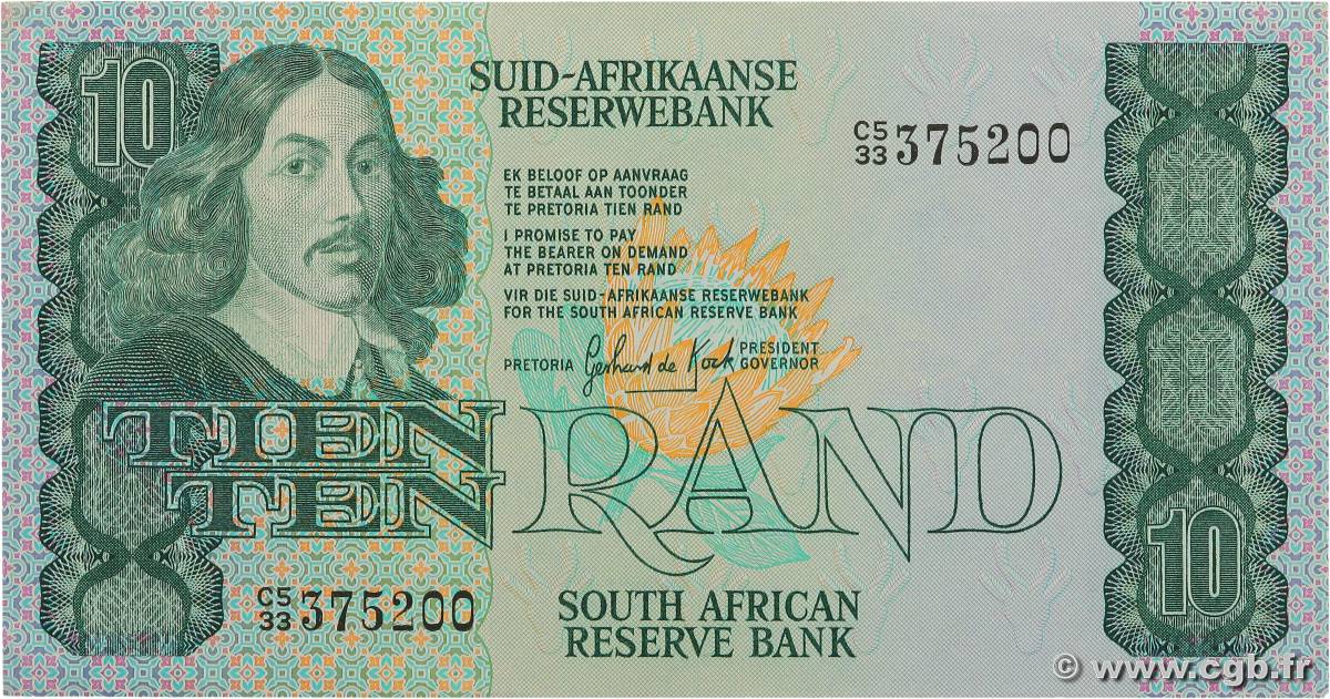 10 Rand AFRIQUE DU SUD  1982 P.120c SPL