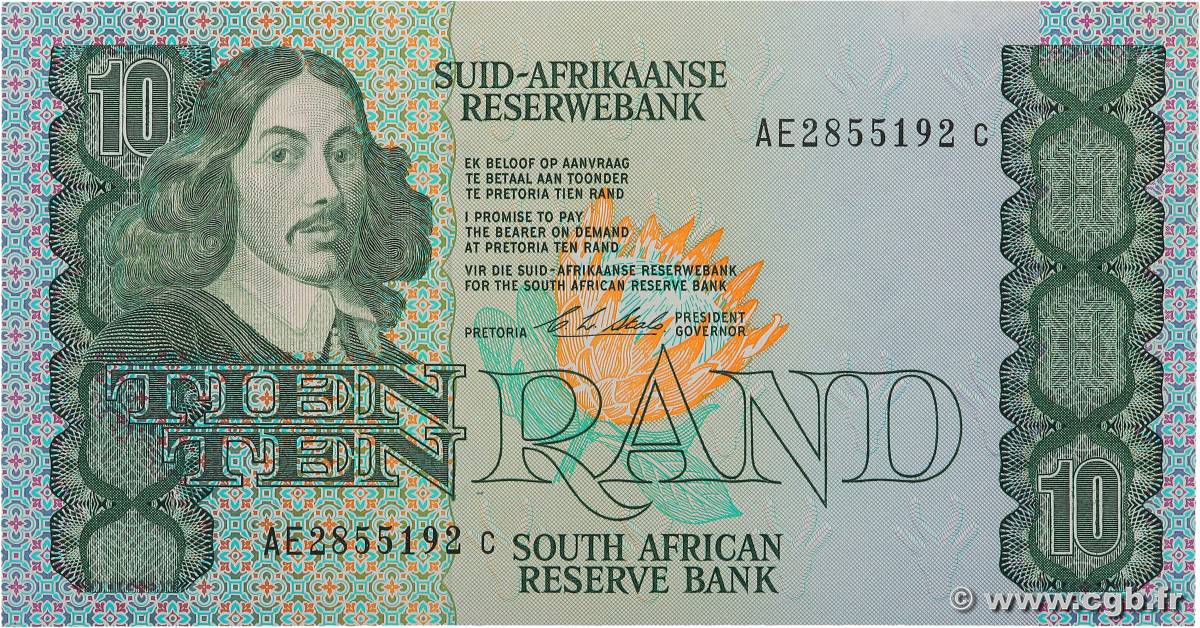 10 Rand SUDÁFRICA  1990 P.120e FDC