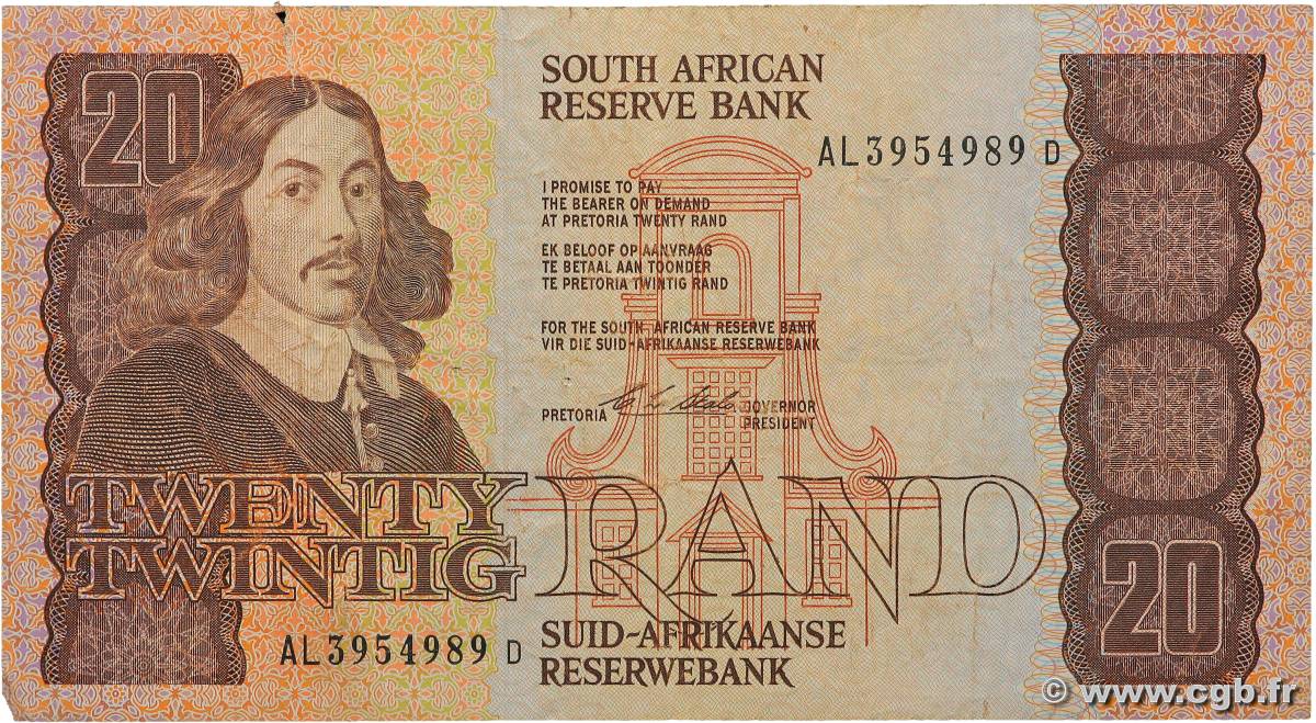 20 Rand SüDAFRIKA  1982 P.121e fSS