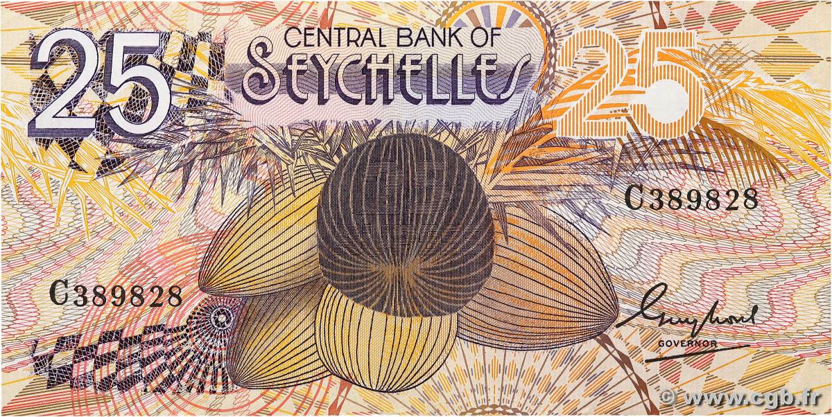 25 Rupees SEYCHELLES  1983 P.29a TB