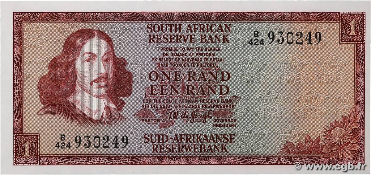 1 Rand SOUTH AFRICA  1975 P.115b UNC