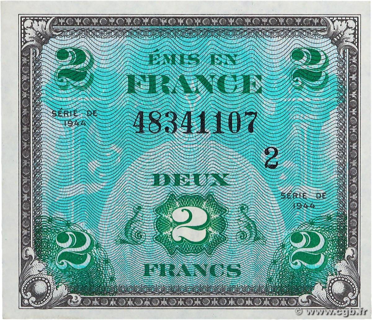 2 Francs DRAPEAU FRANCE  1944 VF.16.02 NEUF