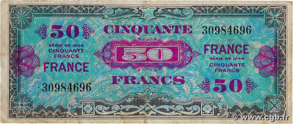 50 Francs FRANCE FRANCIA  1945 VF.24.01 MB