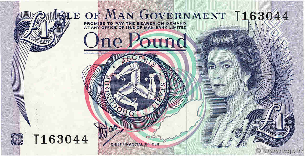 1 Pound ÎLE DE MAN  1983 P.40a pr.NEUF