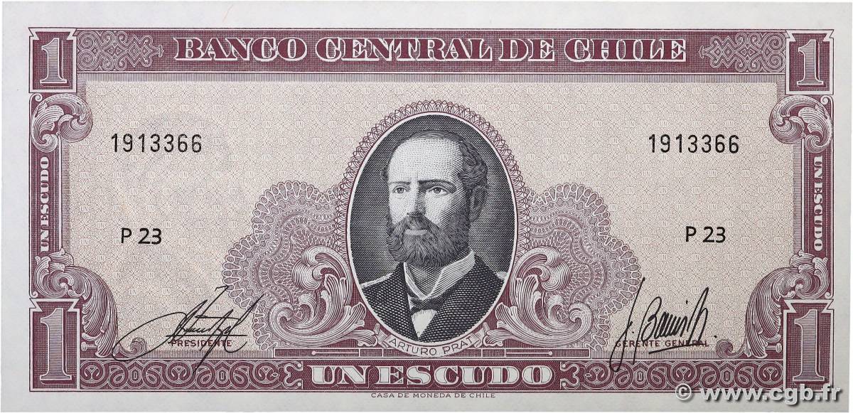 1 Escudo CHILE  1964 P.136 UNC