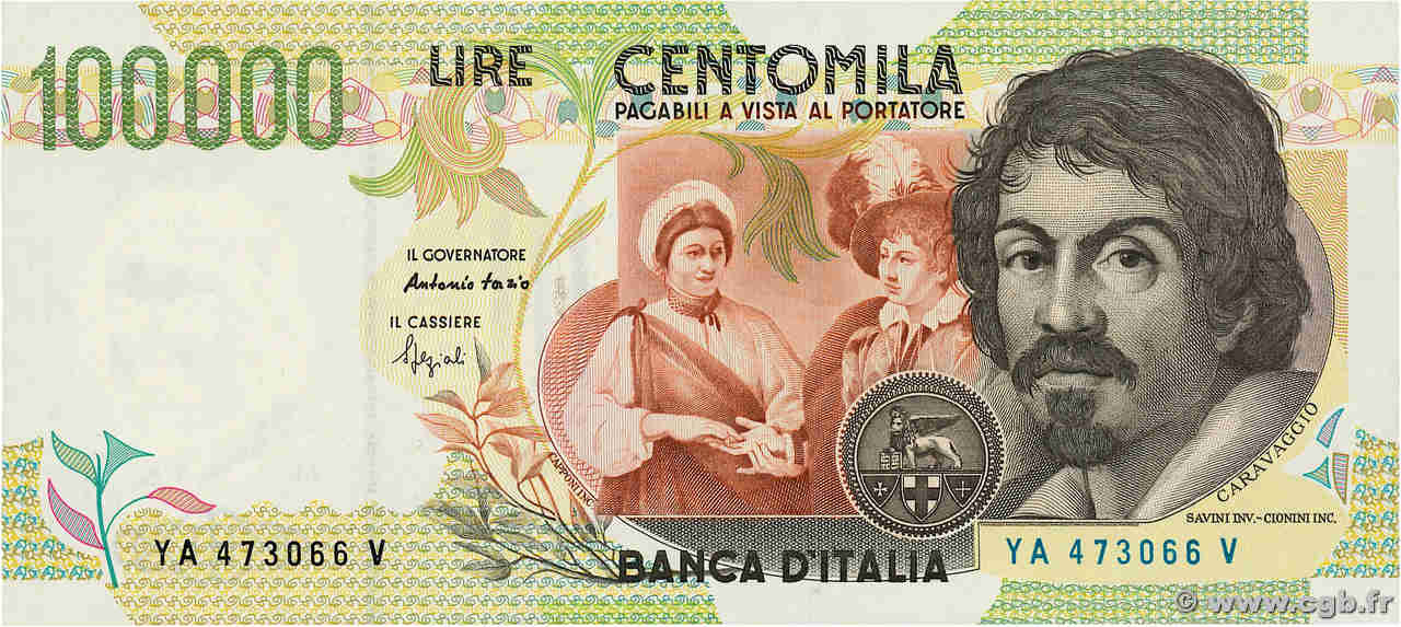 100000 Lire ITALIE  1994 P.117a NEUF