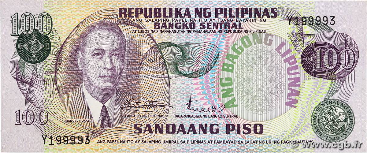 100 Piso PHILIPPINES  1970 P.158a NEUF