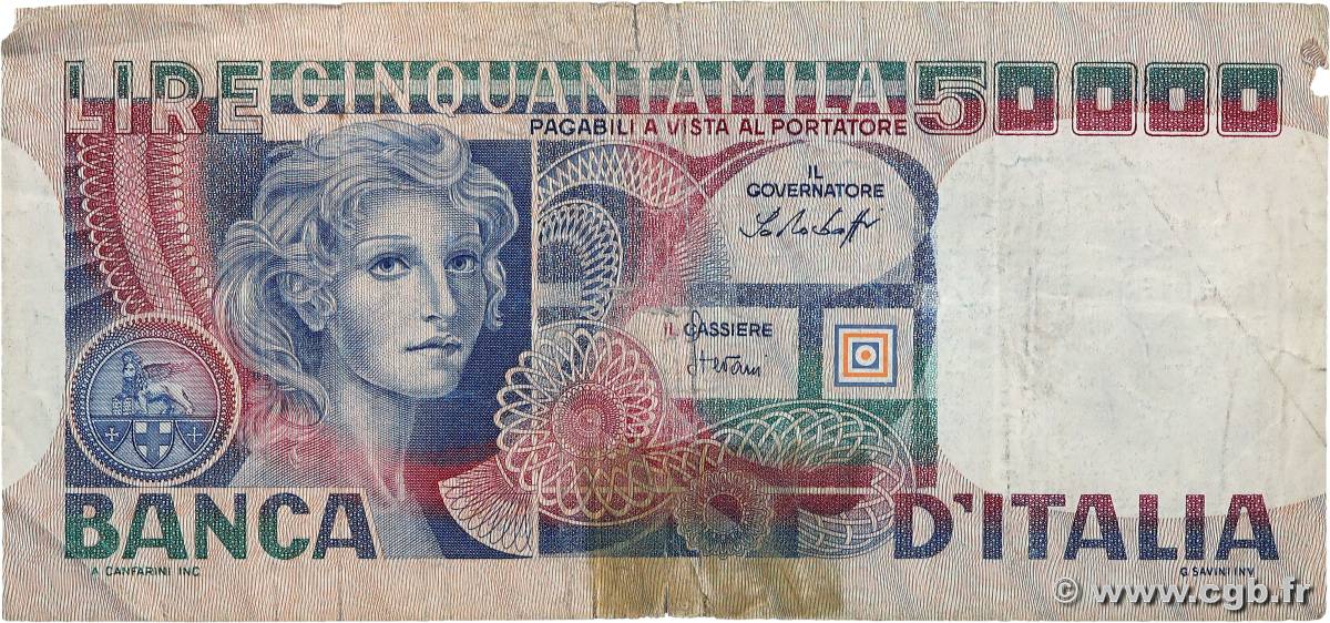 50000 Lire ITALIE  1977 P.107a B+