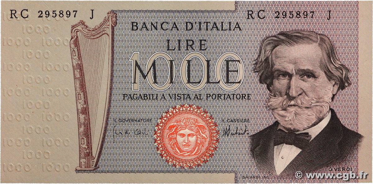 1000 Lire ITALIEN  1975 P.101d VZ+