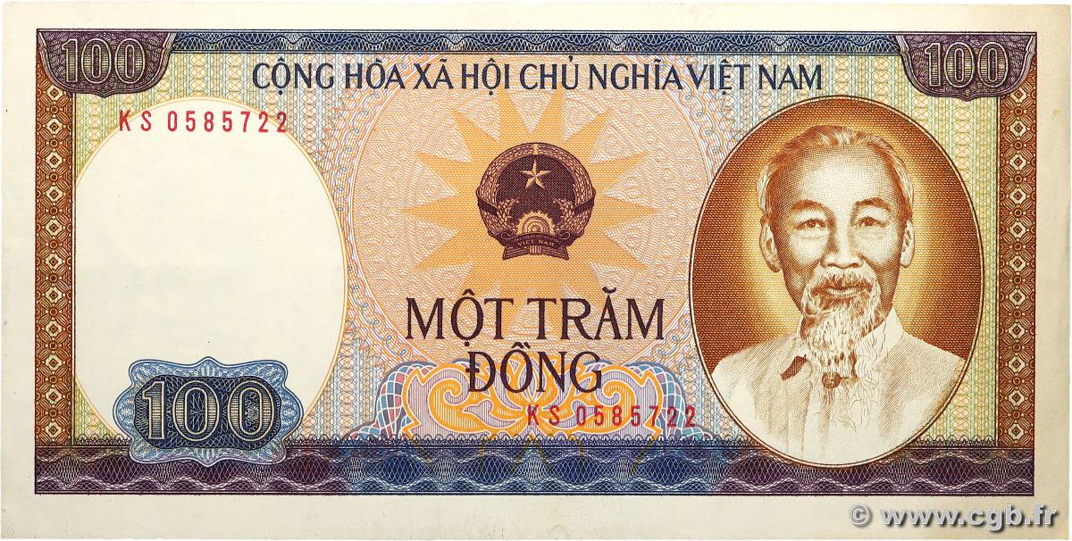 100 Dong VIET NAM   1980 P.088a SUP+