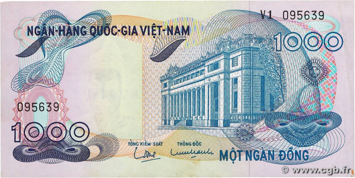 1000 Dong VIET NAM SUD  1972 P.29a SUP