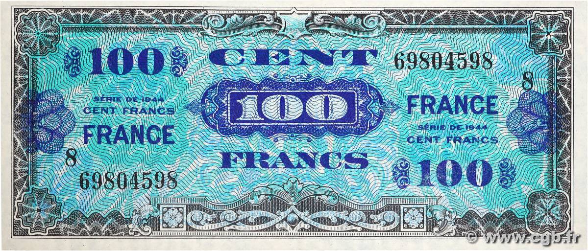 100 Francs FRANCE FRANCE  1945 VF.25.08 SPL