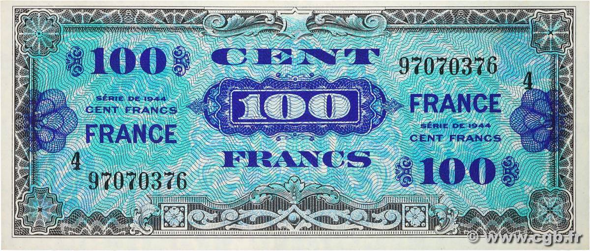 100 Francs FRANCE FRANCE  1945 VF.25.04 SUP